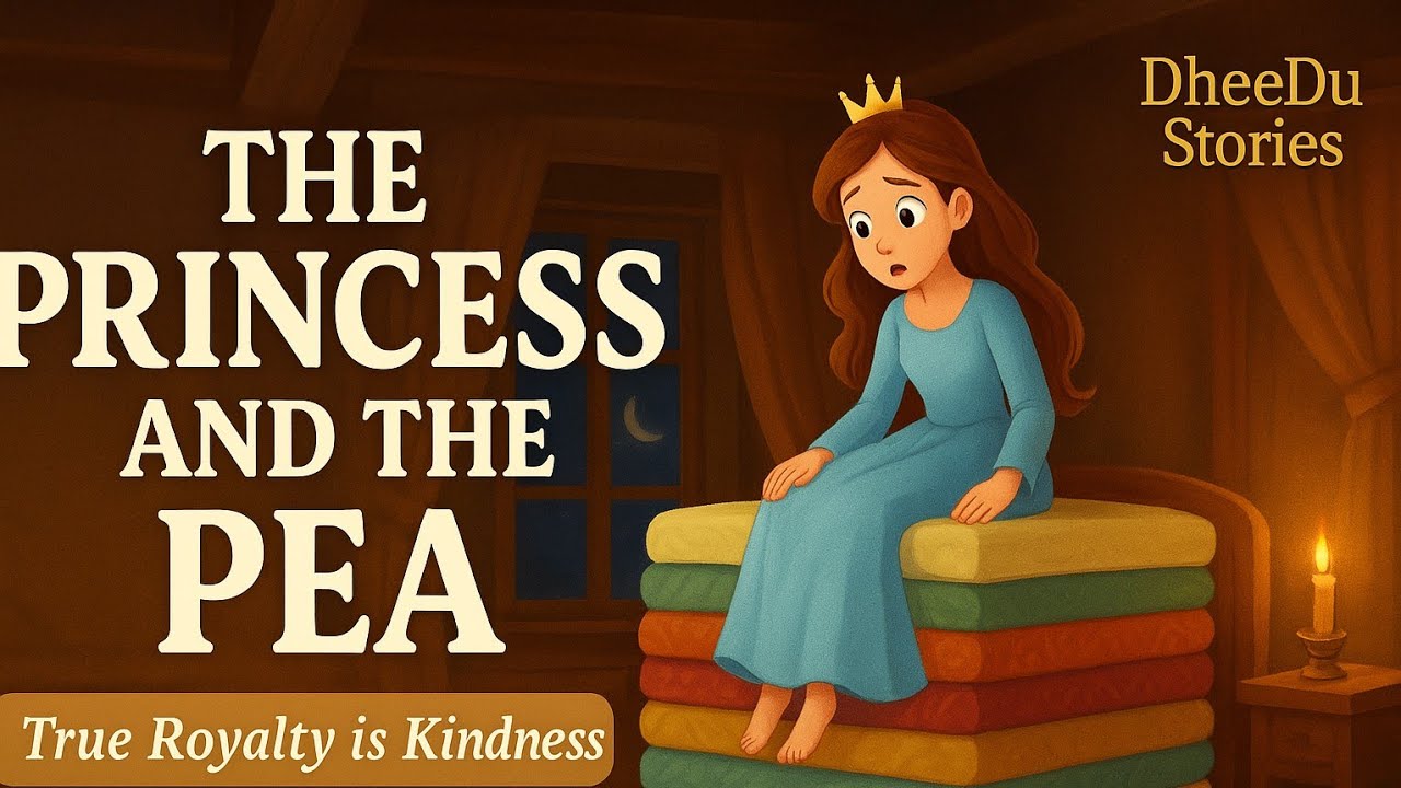The Princess and the Pea Story | Bedtime Moral Story for Children | classic fairytale in English 