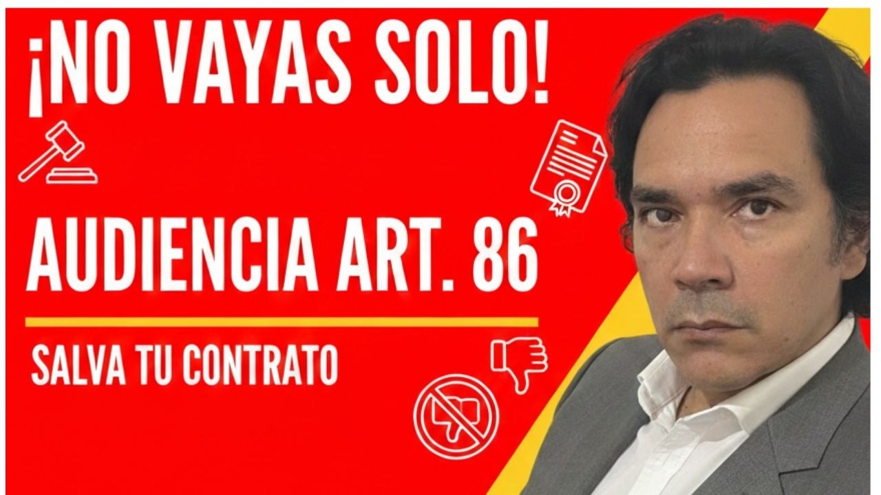 El correo que todo contratista del Estado teme recibir y cómo vencerlo.