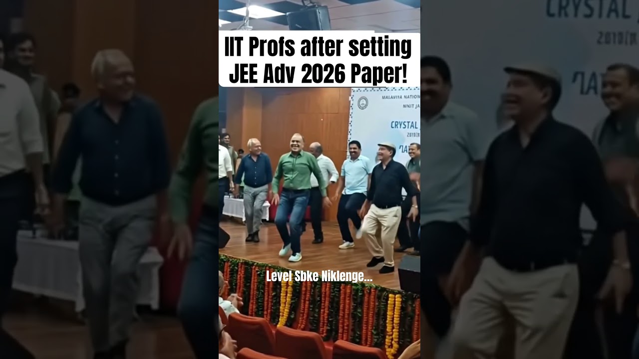 IIT Profs After Setting JEE Advanced 2026 Paper be like 💀😭 IIT JEE | JEE Main & Advanced #iit #jee