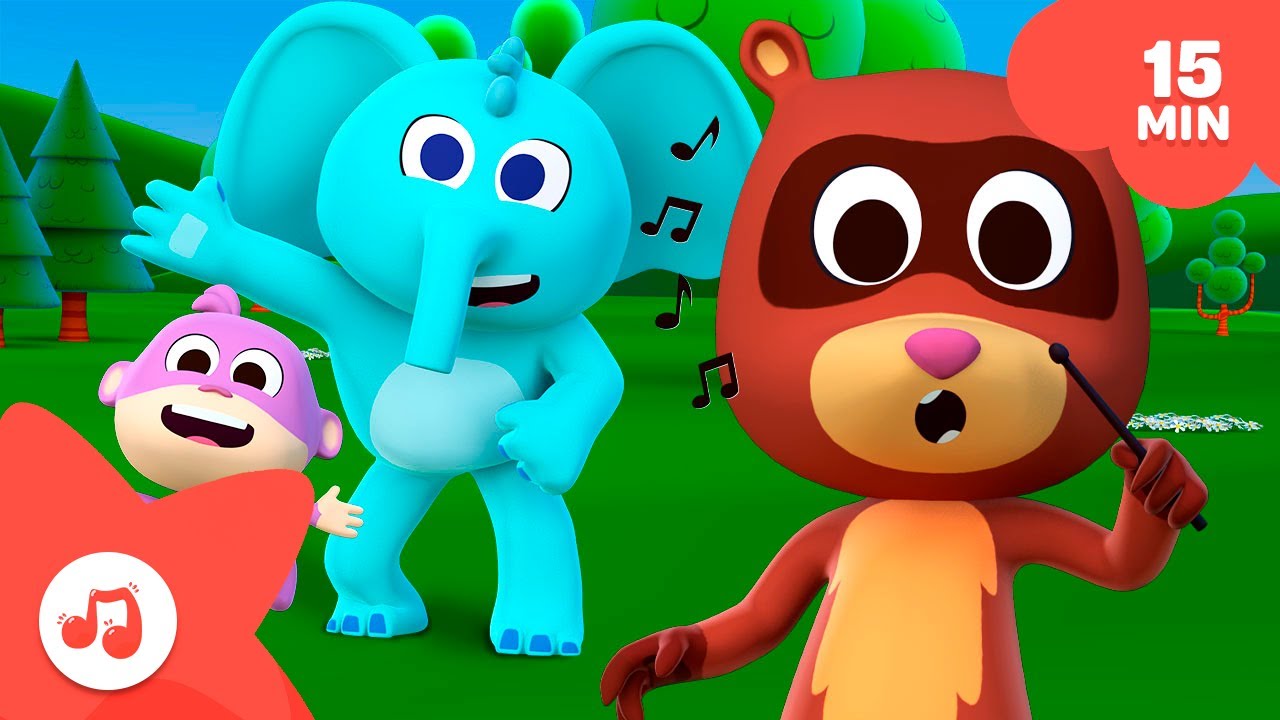 Chansons avec des animaux 🐵 Les Chansons du Zoo