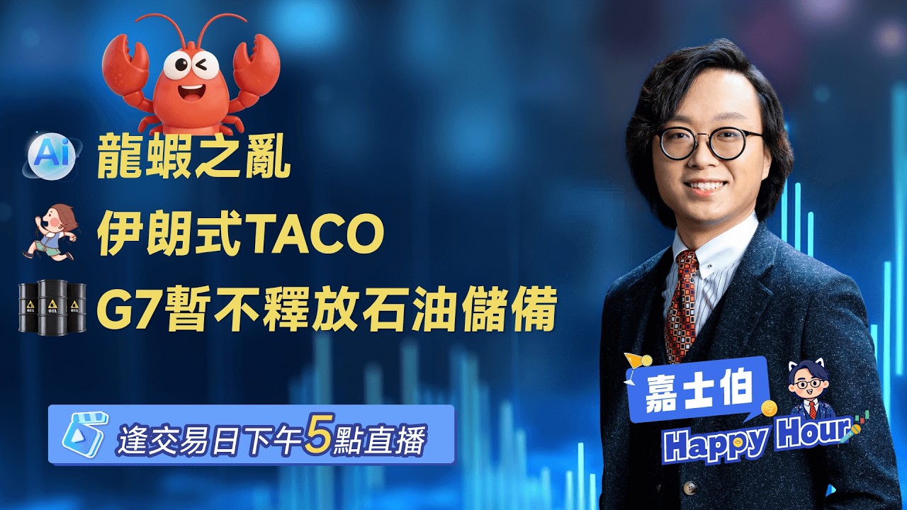 龍蝦之亂AI代理失控！G7暫不放油儲備 + 伊朗式TACO油價過山車 | Casper | 2026- 03 - 10 | 🎉 嘉士伯 Happy Hour!