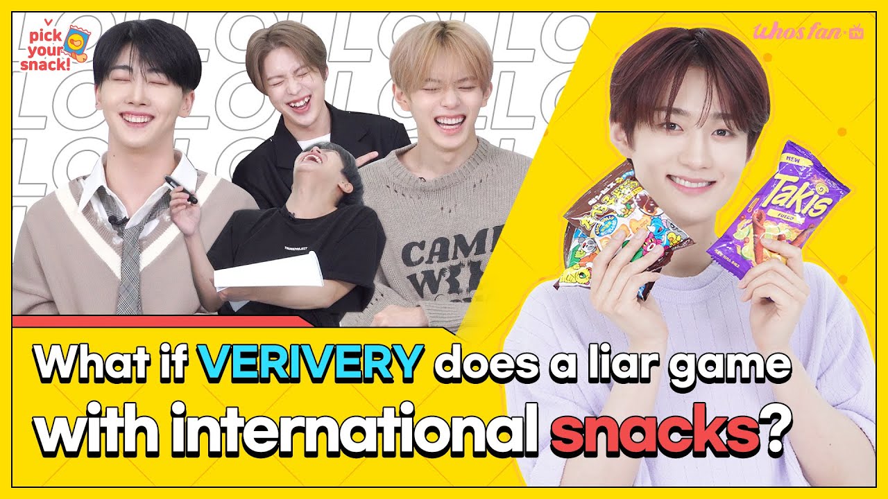 ☠Do I look like a liar?☠ - VERIVERY | (Snack Review) | PICK YOUR SNACK