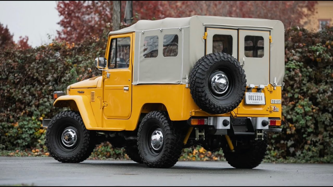 1980 Toyota FJ40 Land Cruiser Drive
