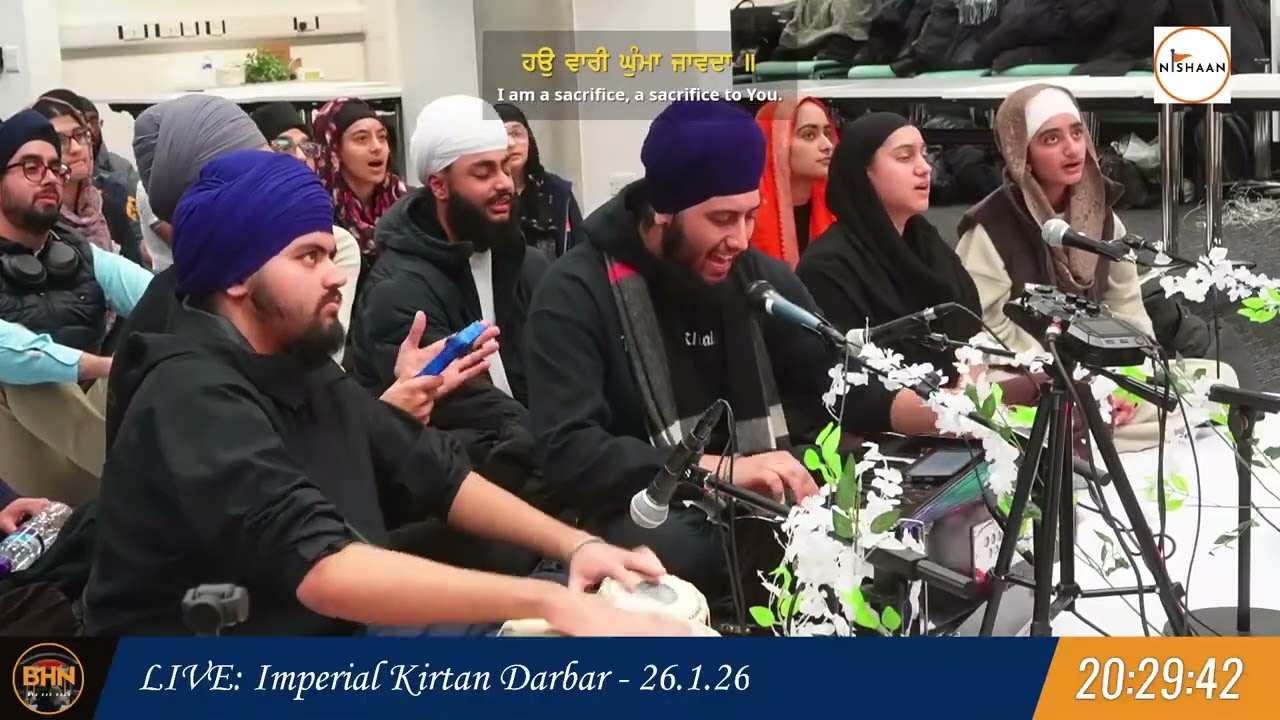 Bhai Taran Singh - Imperial University Kirtan Darbar - 26.1.26