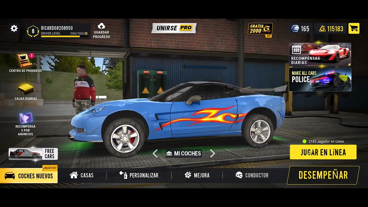 Jugando car parking driving score con mis carros deportivos