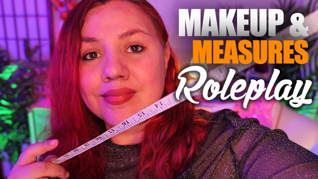 ASMR Doing Your Makeup & Face Measuring ✨ Personal Attention for Sleep & Relaxation