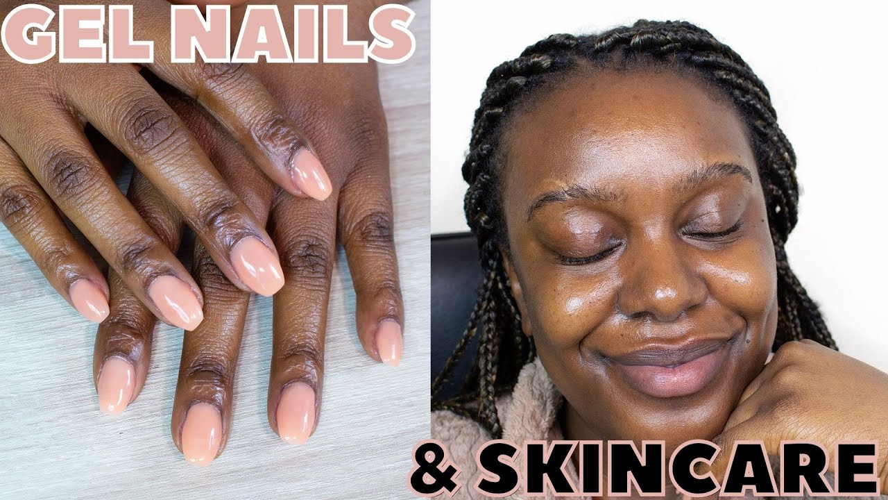 HOLIDAY SKIN PREP | EASY GEL NAILS, SKINCARE, FACE SHAVING