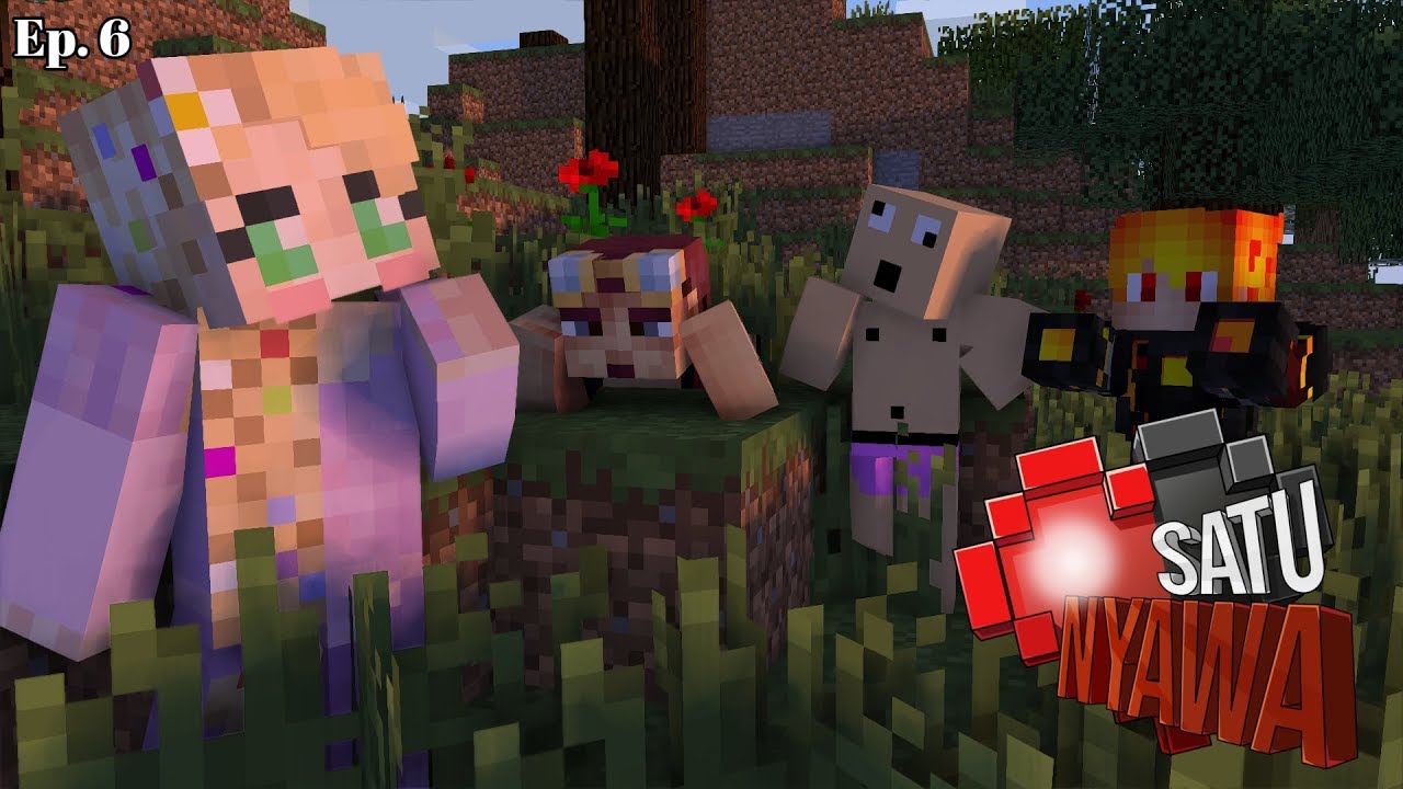 PRINCESS RAPUNZEL | Minecraft Satu Nyawa | Ep. 6 [MALAYSIA]
