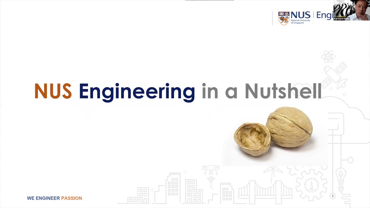 Dean's introduction to NUS Engineering and New Curriculum