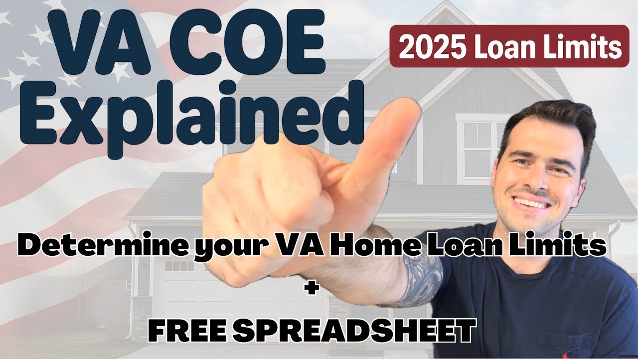 VA Home Loan Limits Explained (2025) | COE Entitlement & Free Calculator