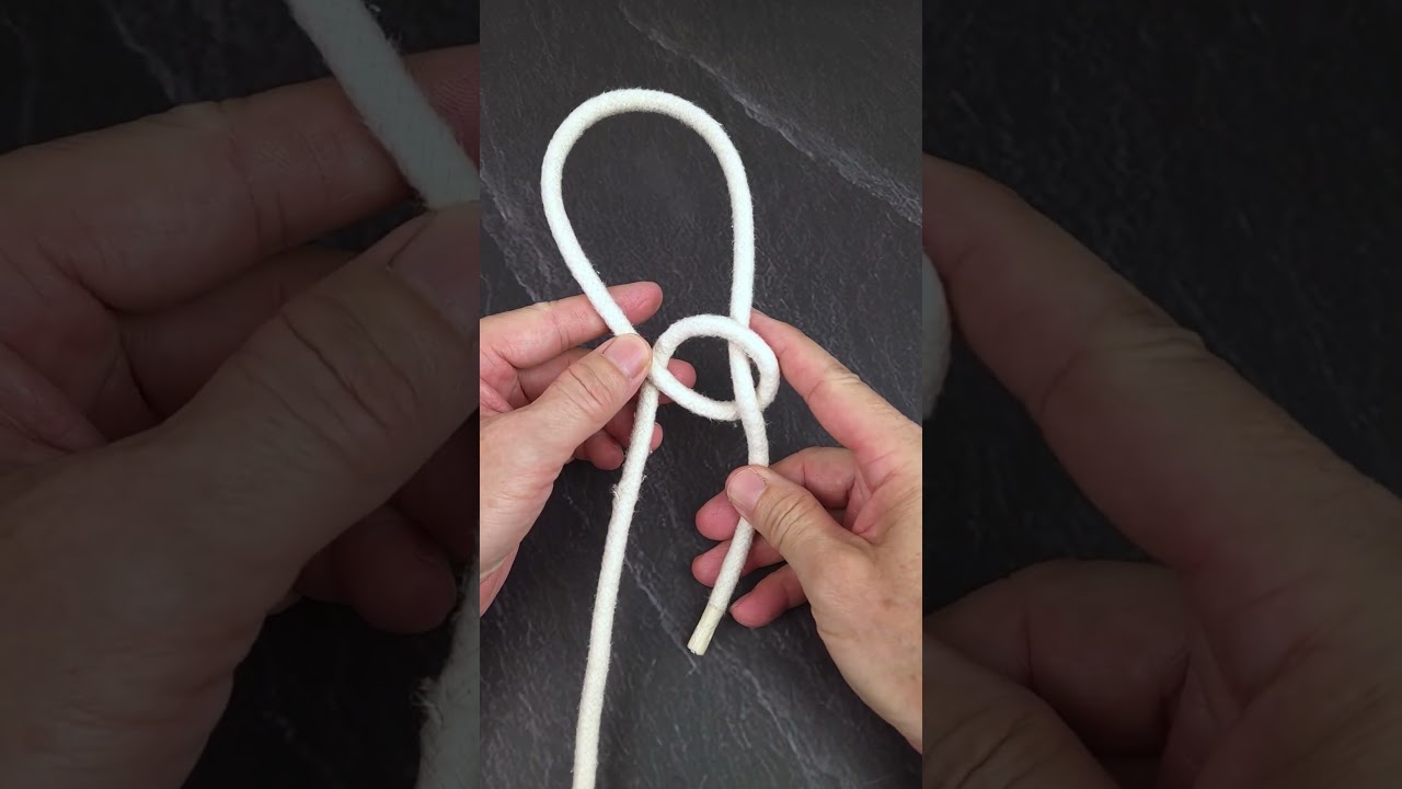 Learn how to tie bowline knot