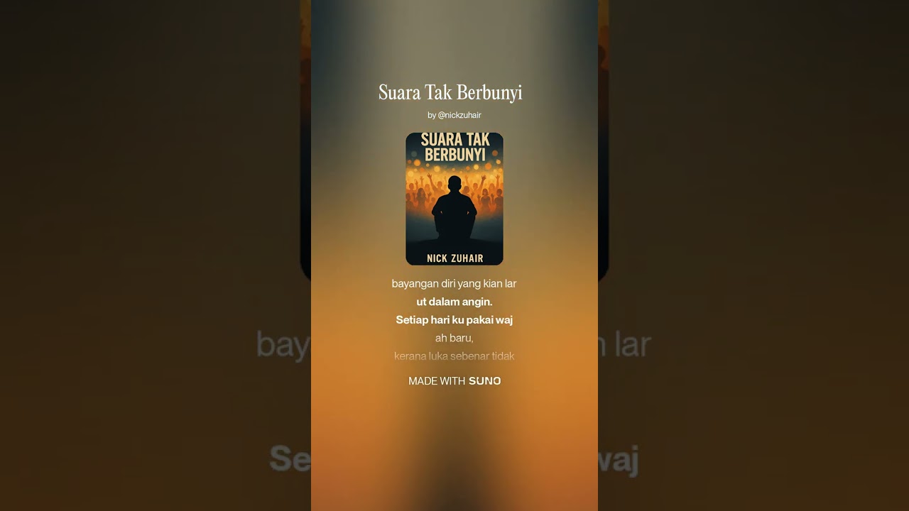 Suara Tak Berbunyi - Nick Zuhair