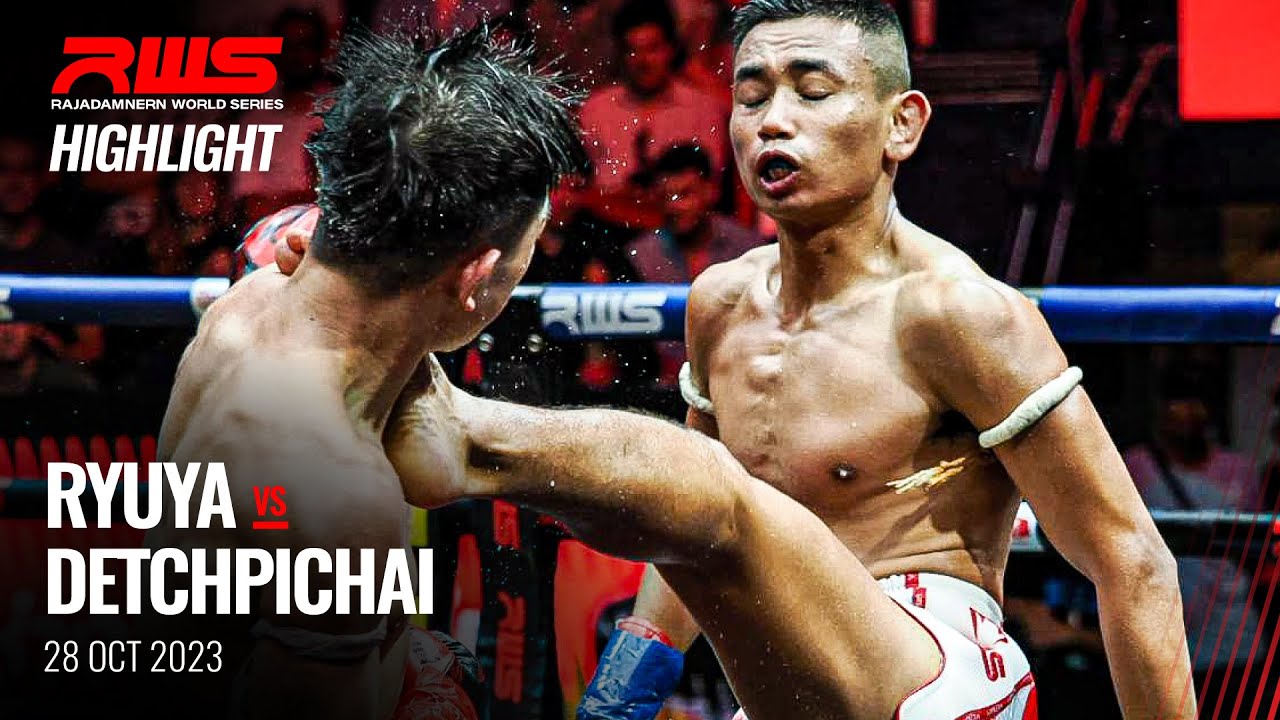 Highlight l Ryuya Eiwa Sport Gym vs. Detchpichai l เรียวยะ เอวะสปอร์ตยิม vs. เดชพิชัย l RWS