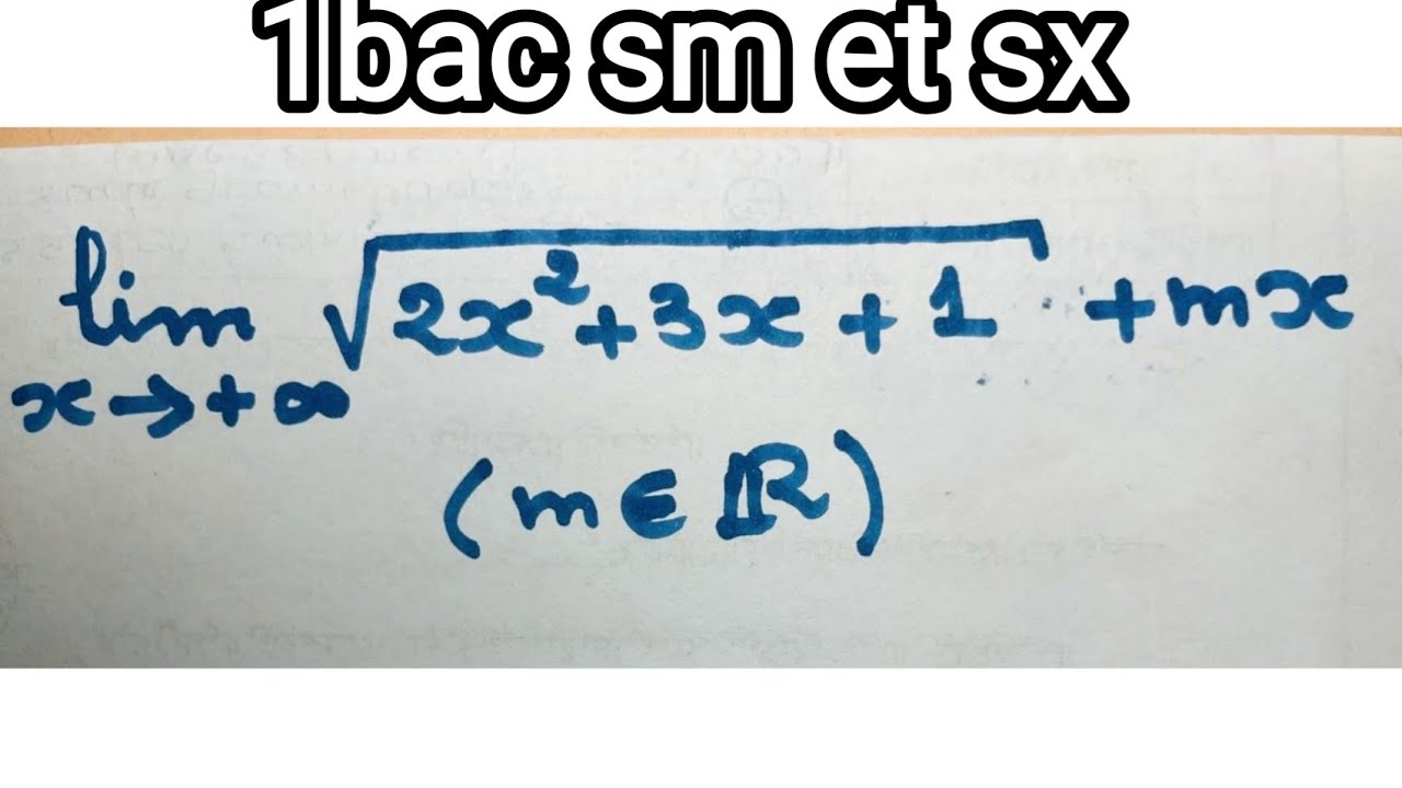 Calcul de limites 