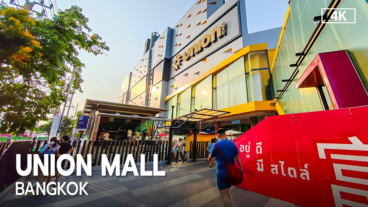 Union Mall Bangkok Shopping Mall Walkthrough 2023 [4K]