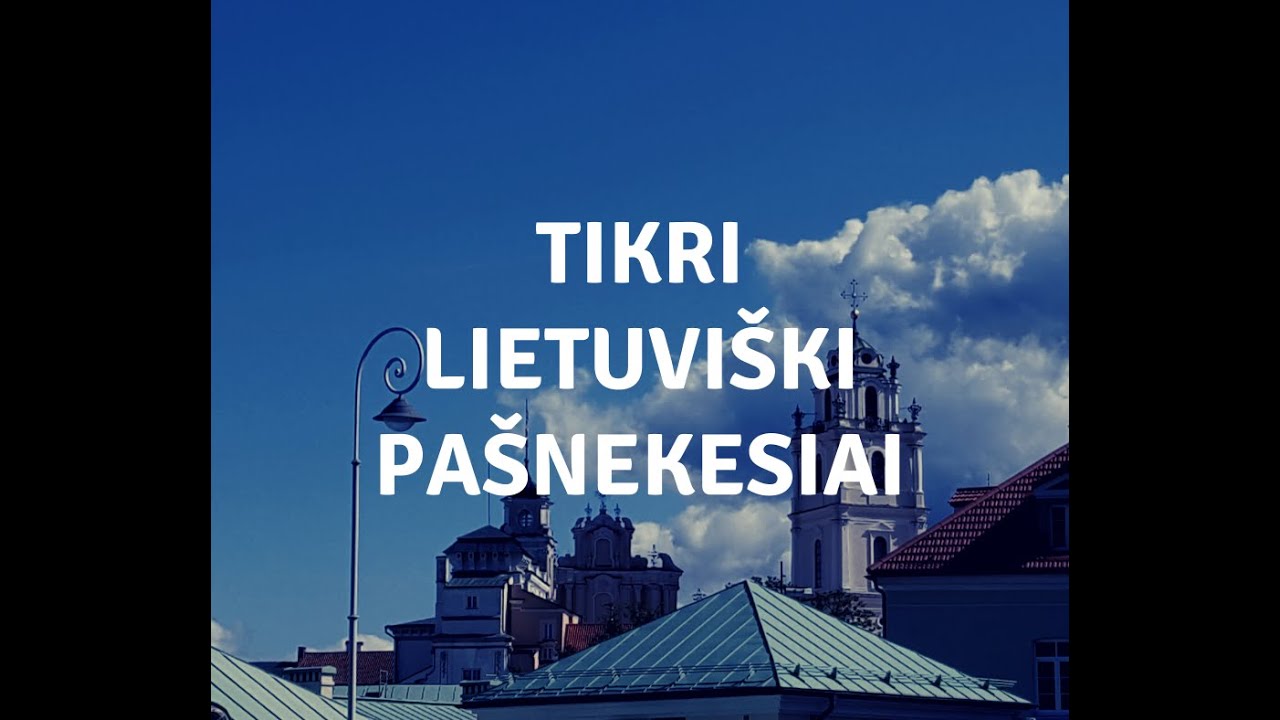 Intermediate Lithuanian course &bdquo;Tikri lietuvi&scaron;ki pa&scaron;nekesiai&ldquo; - dialogue preview