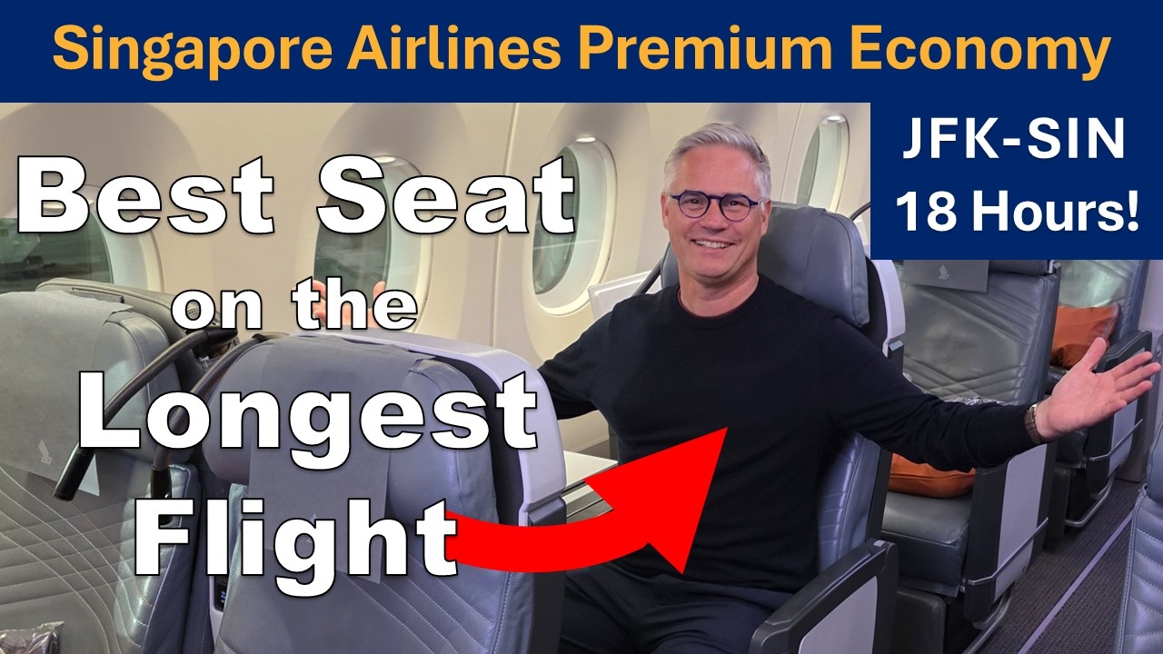 Обзор премиум-эконом-класса Singapore Airlines