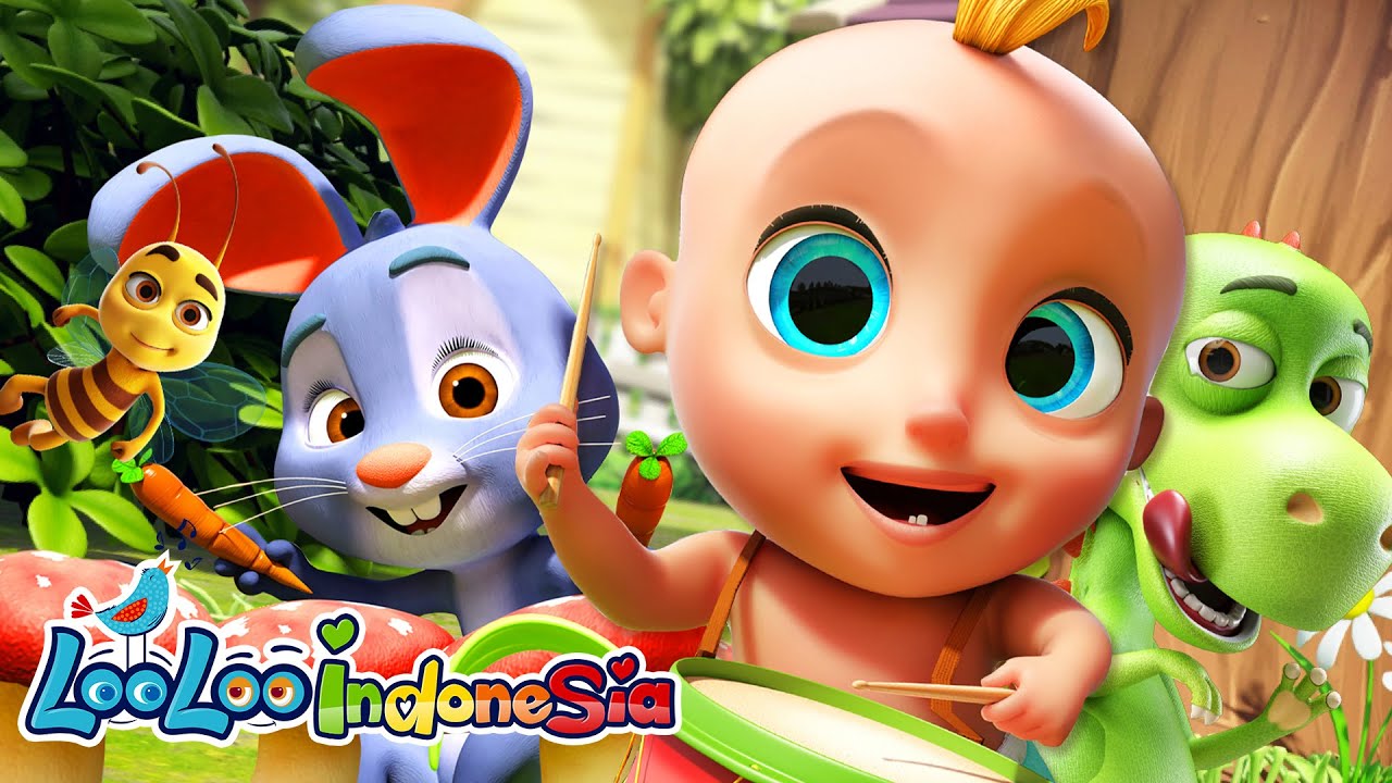Lagu aksi untuk anak-anak | Kebiasaan Baik | Kompilasi Lagu Anak Anak - LooLoo Bahasa Indonesia