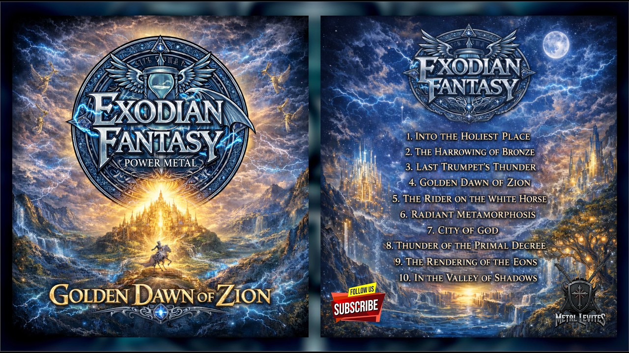 EXODIAN FANTASY - Golden Dawn Of Zion (Official Full Album Stream) 🛡️ Power Metal