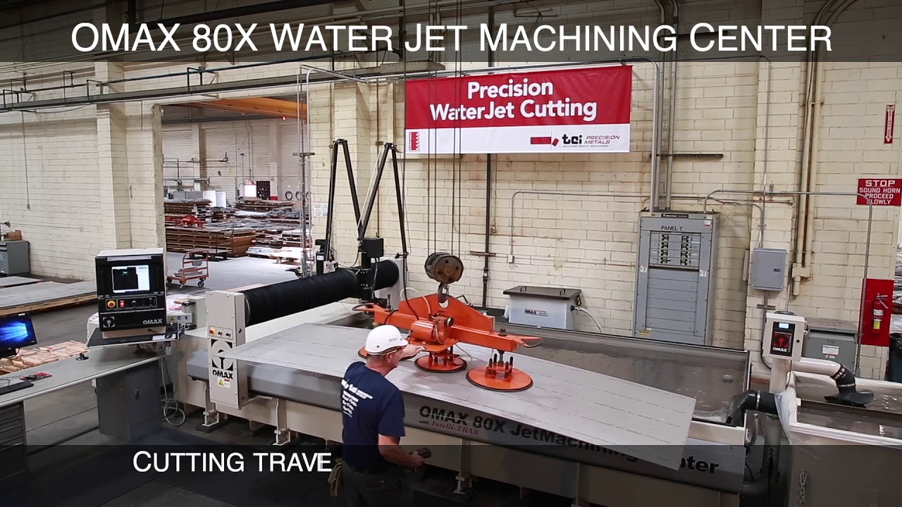 OMAX 80X Water Jet Machining Center Video