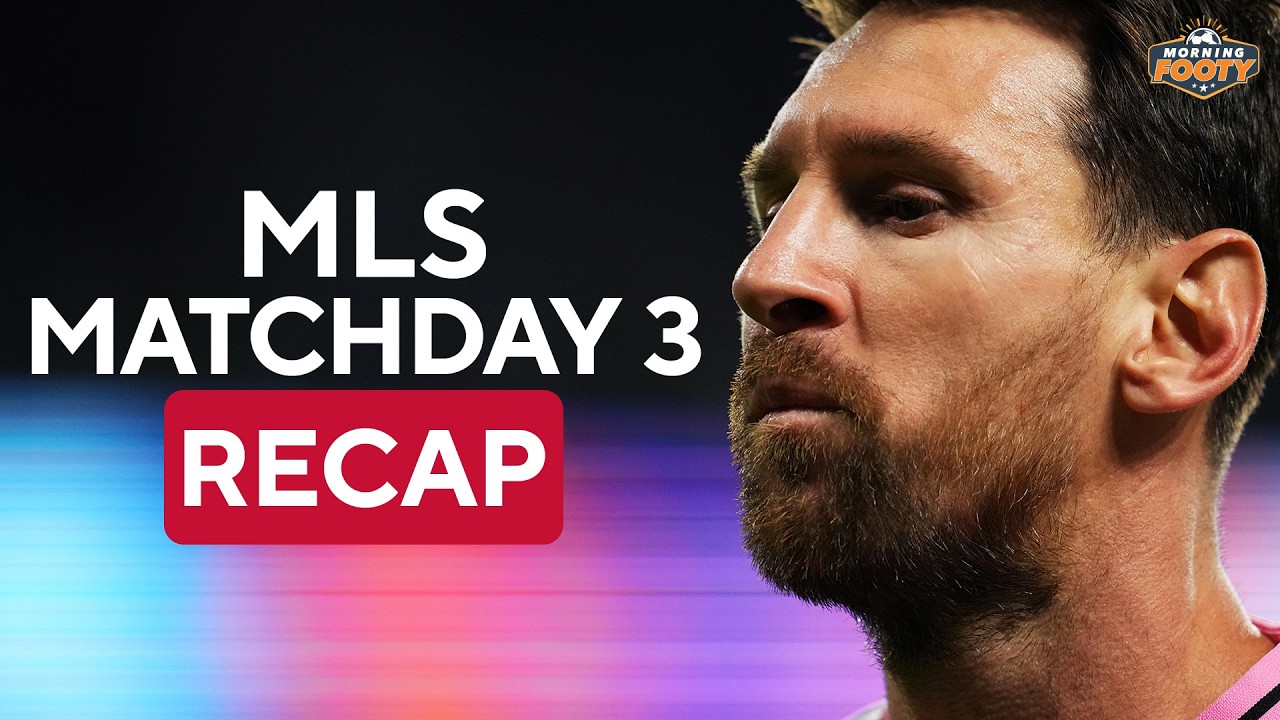 Messi draws MASSIVE crowd as Inter Miami wins | MLS Matchday 3