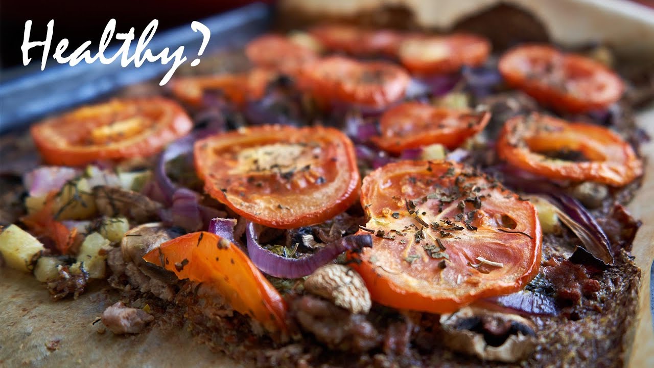 I tried to make pizza without wheat flour. This is what happened.