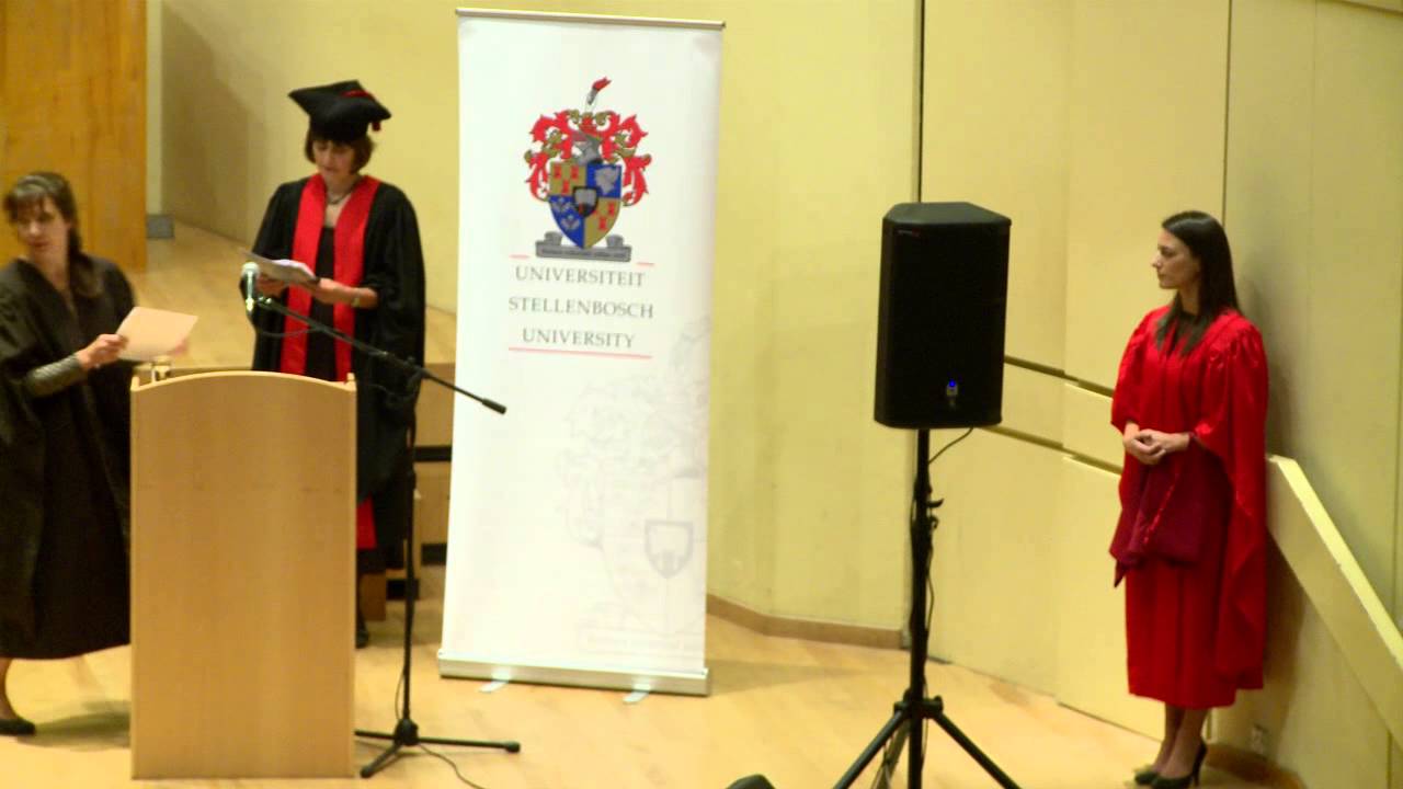 Awarding of Doctoral Degrees: Science, AgriSciences, Economic and Management Sciences​, Engineering