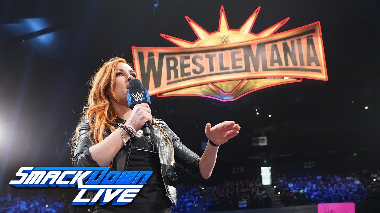 Бекки Линч вспоминает свой путь на WrestleMania: SmackDown LIVE, 2 апреля 2019 г.