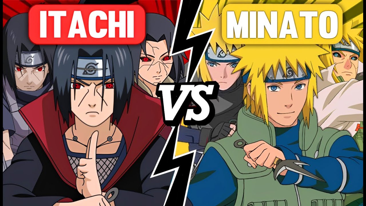 ITACHI vs MINATO: A BATALHA DEFINITIVA (QUEM VENCE?)