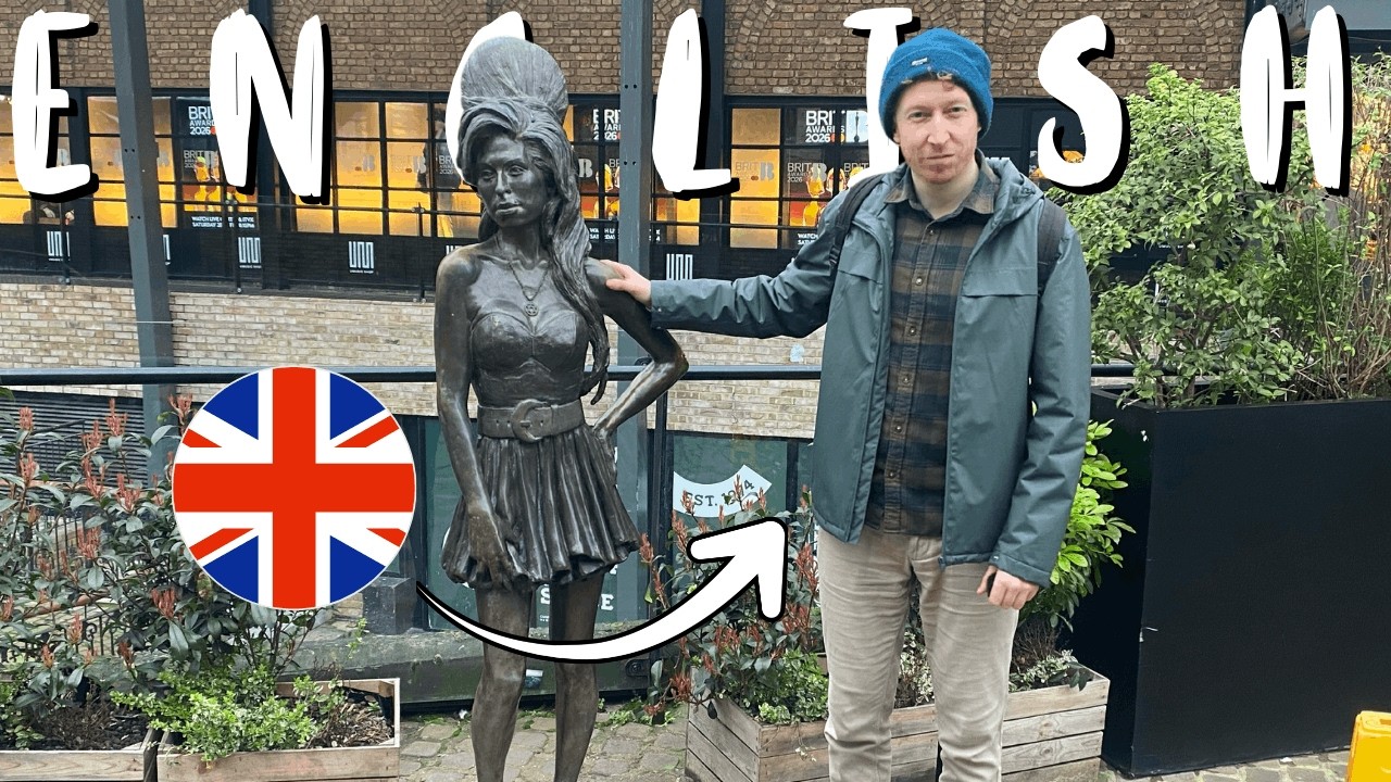 Learn Real-Life British English - Camden Town! | English Comprehensible Input B1 Intermediate