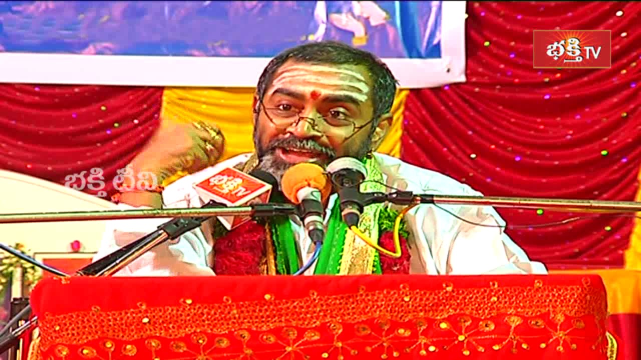 ఎప్పుడూ నవ్వే శక్తి ఎవ్వరికీ లేదు..! | Shyamala Dandakam by Samavedam Shanmukha Sarma | Bhakthi TV