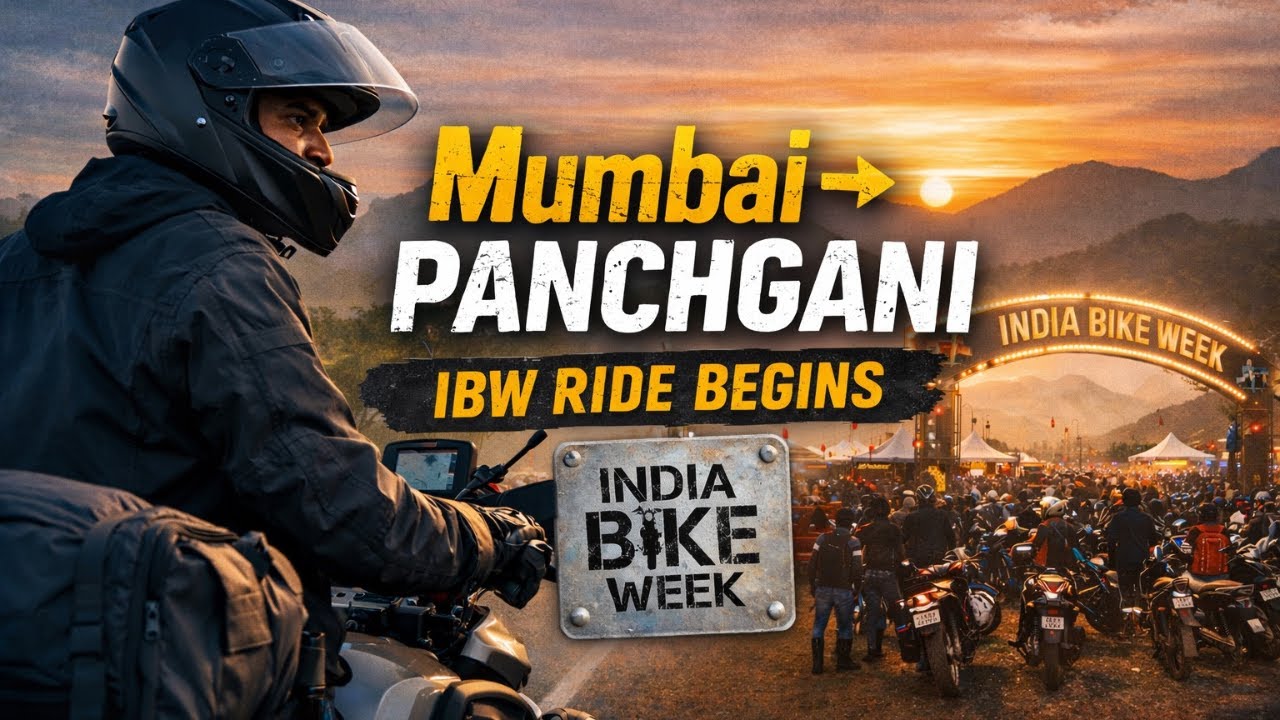 India Bike Week Ride Begins | Mumbai to Panchgani | EP.01 | The Most awaited Ride