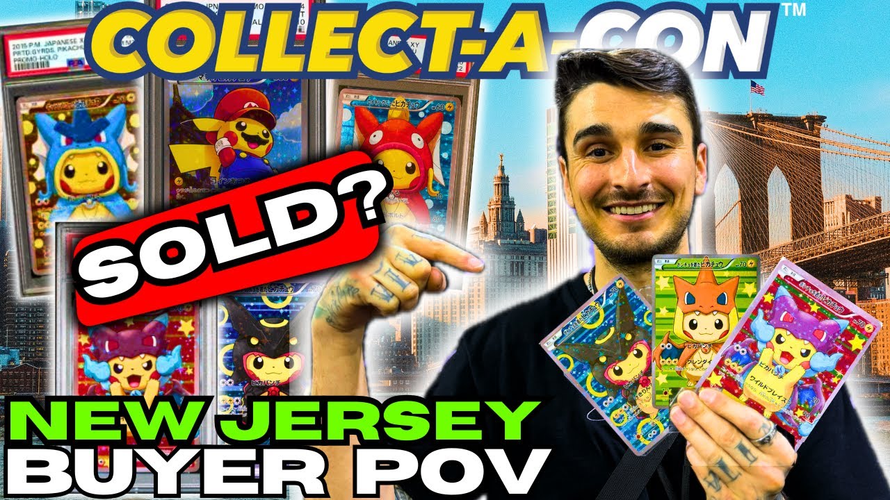 WHY We Sold EVERY POKEMON PONCHO at Collectacon New Jersey