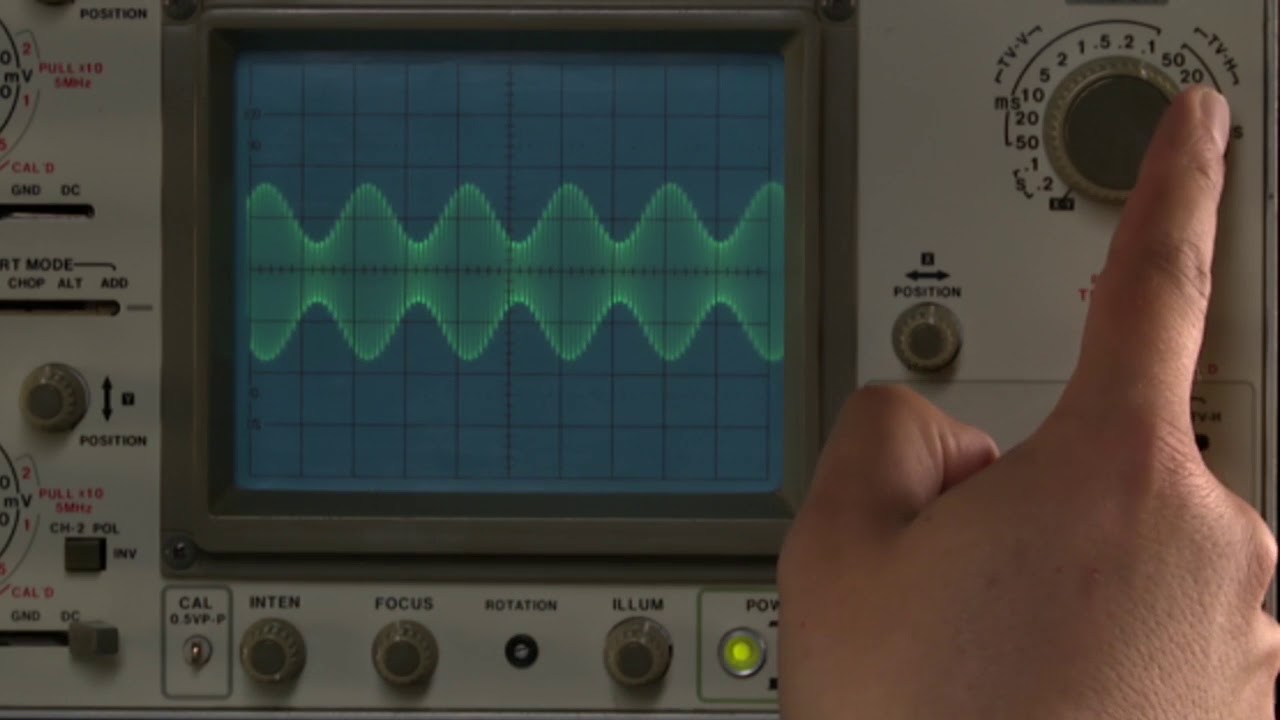 Instrumentos Lab 101 - Osciloscopios. Video 19 &ndash; Control de hold-off
