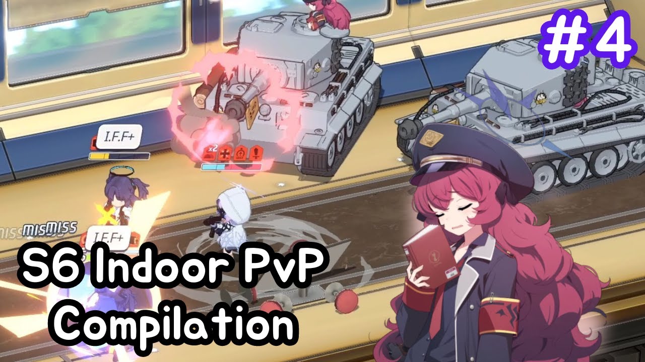 [Blue Archive] Tactical Challenge (PvP) S6: Indoor Compilation #4