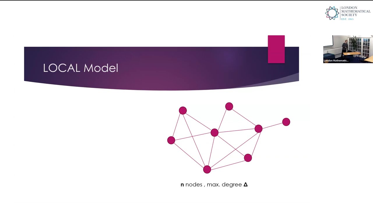 The Distributed Lovász Local Lemma, Peter Davies-Peck | LMS CS Colloquium 2024