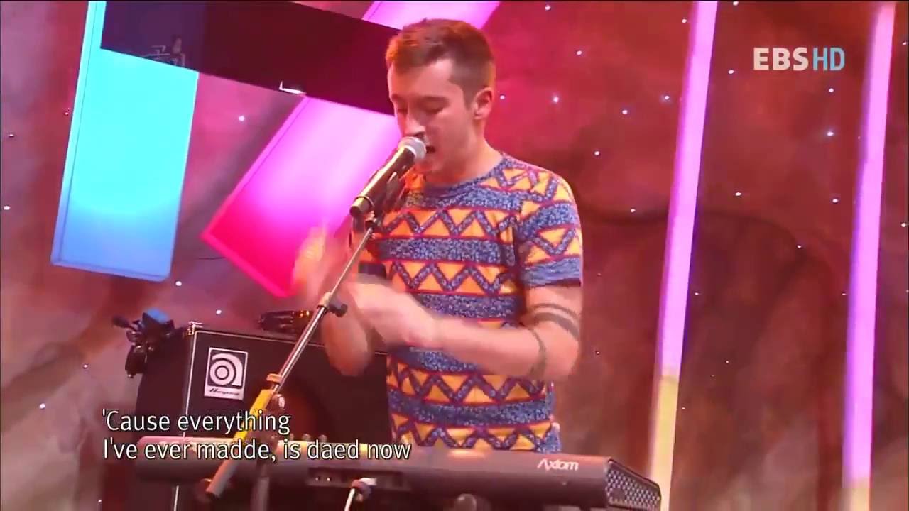 twenty one pilots Time To Say Goodbye (live EBS Space 5 october 2012 )