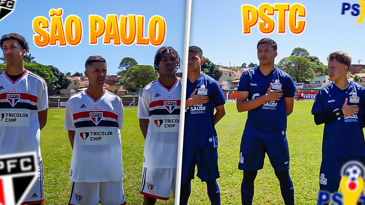ESSES MENINOS JOGAM DEMAIS!! PSTC vs SÃO PAULO!! (Surpreenderam!)