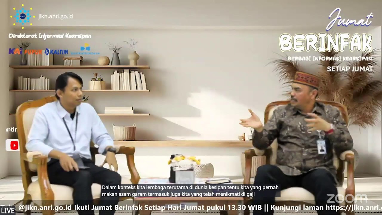 Jumat Berinfak Seri ke 11 ( Penyusutan Arsip )