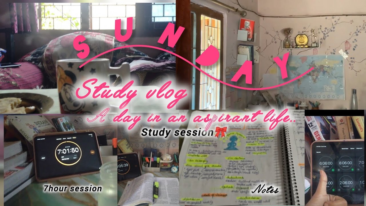 ✨📚🎀A realistic day in my life as a UPSC/APSC aspirant  ☕️Vlog, , upsc Motivation, #study 