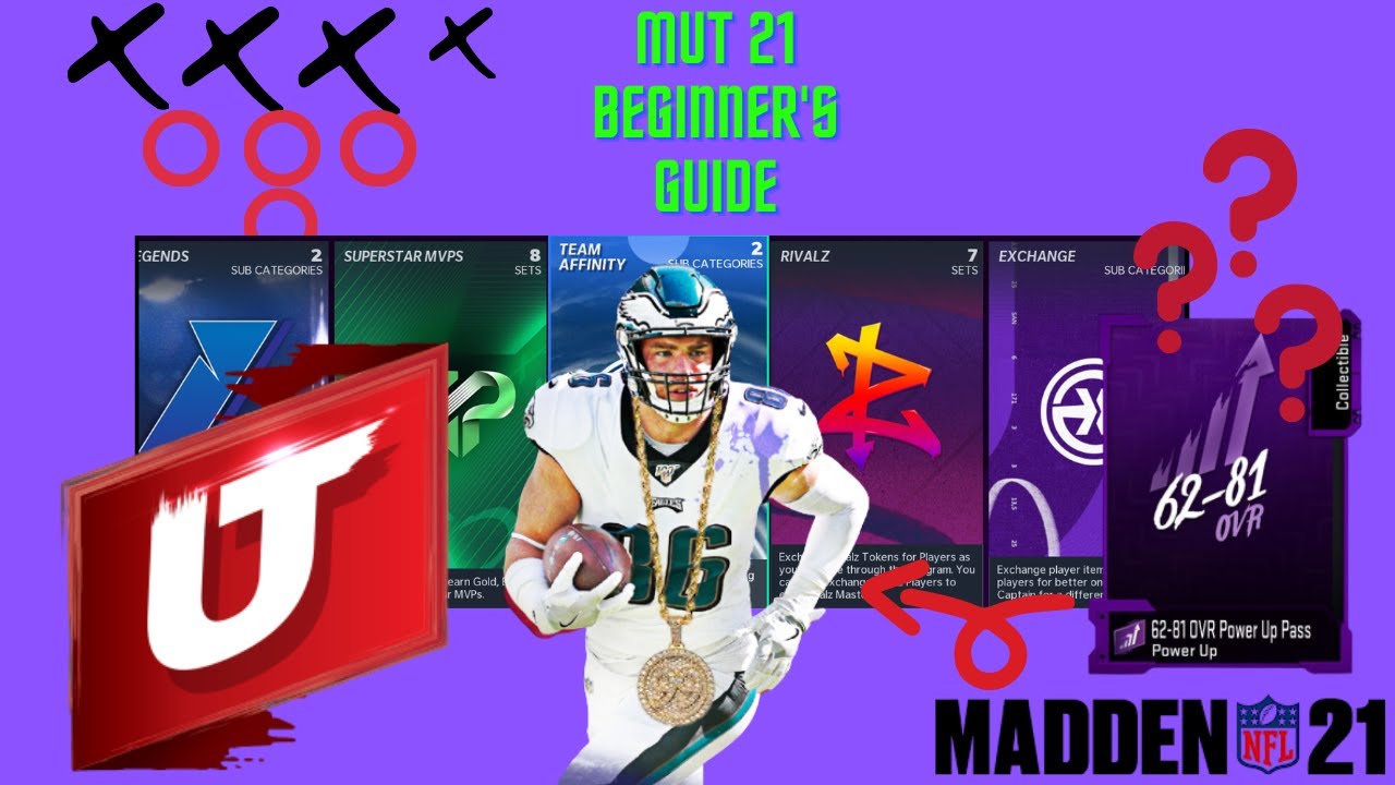 HOW TO PLAY MADDEN NFL 21 ULTIMATE TEAM *** BEGINNER'S GUIDE to MUT (62-81 POWER UP PASS EXPLAINED)