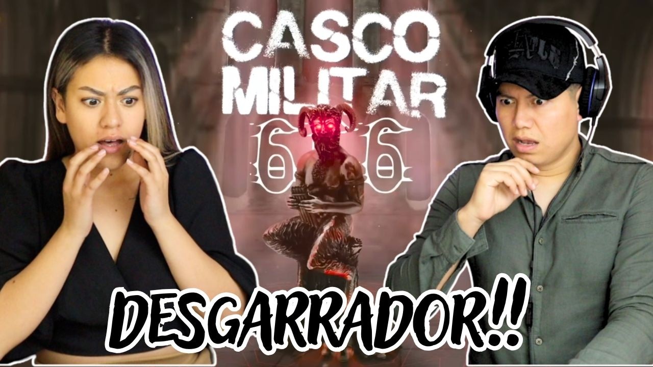SOMOS GENTE ENCHAMUCADA! 💀 El Lirikario Ft Gabriel Silva - Casco Militar 666 [REACCIÓN]
