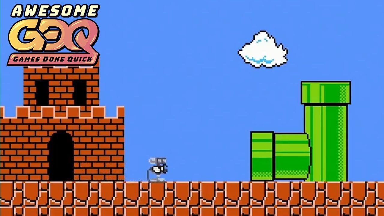 TASBOT Plays mari0 (SMB1 + Portal Gun) presented by DwangoAC - AGDQ2019