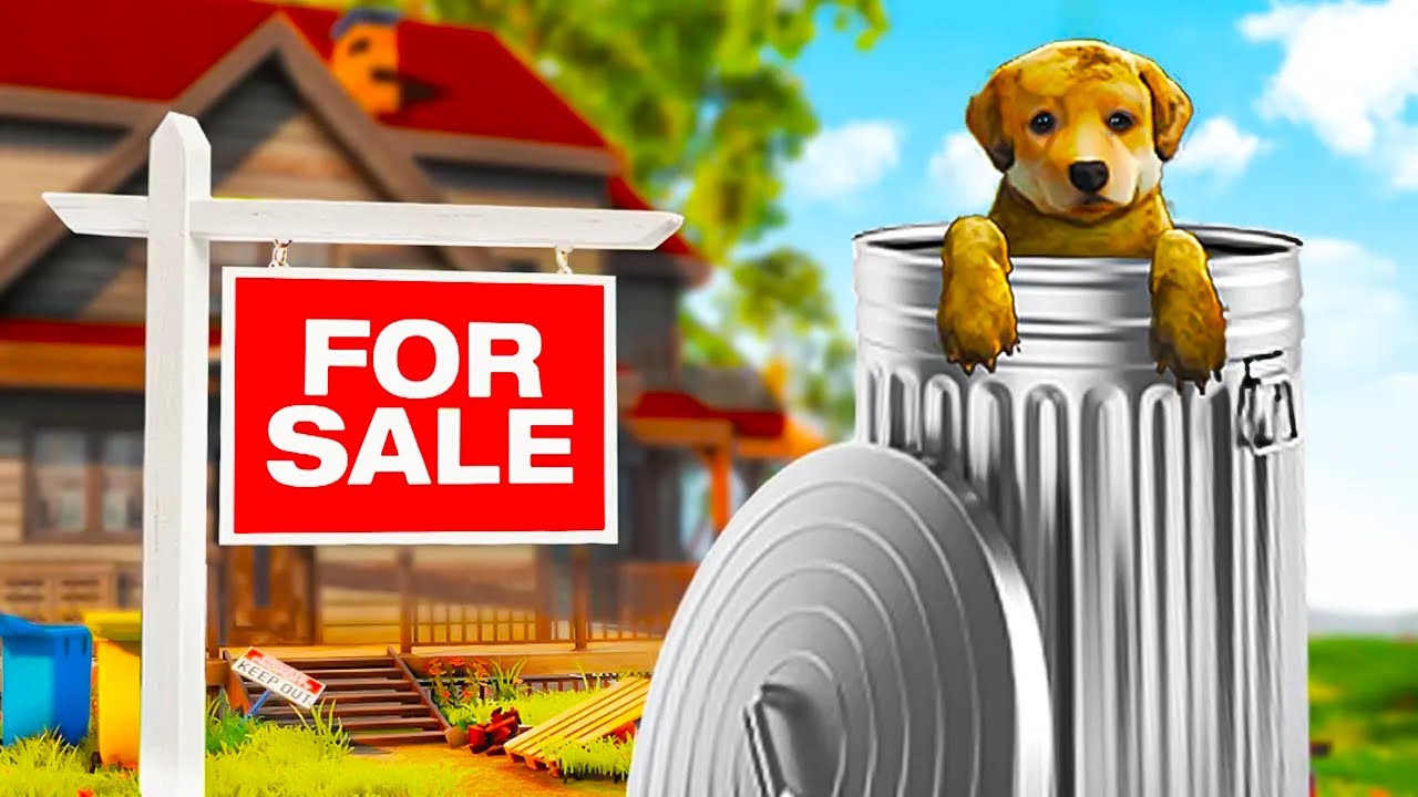 Ik vond een PUPPY in mijn NIEUWE HUIS! (House Flipper)
