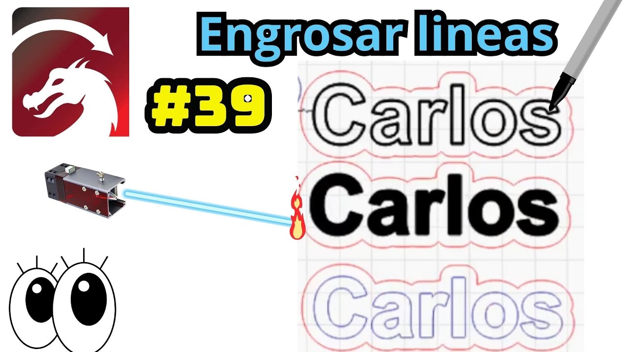 Técnicas Infalibles para Engrosar Líneas con Corte y Grabado Láser | tip 39