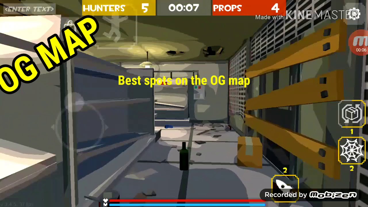 Top 6 best hiding spots in hide and seek!/ Grand Battle Royale