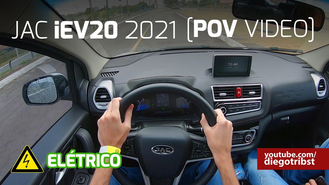 JAC iEV20 el&eacute;trico | POV Onboard #DT