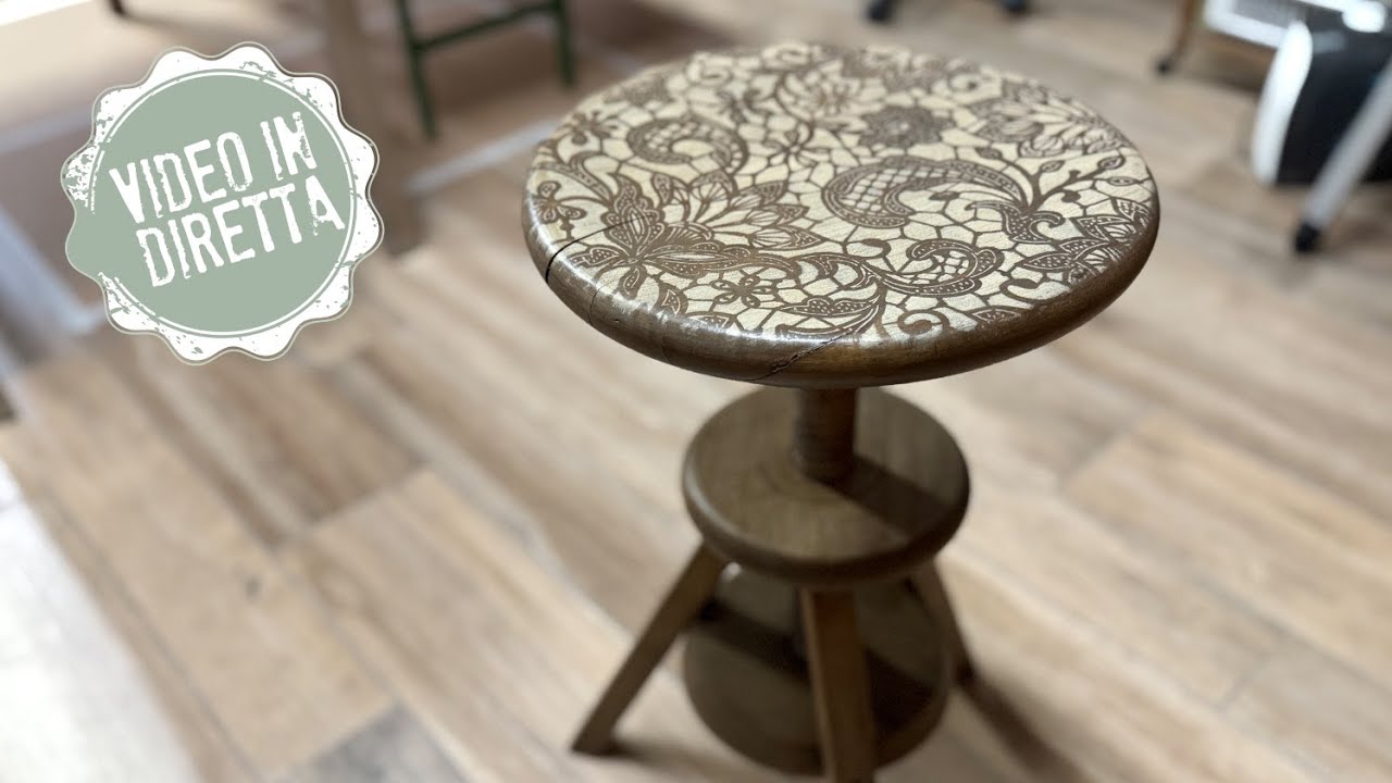 Come tonalizzare il legno e realizzare uno stencil! 88° Magic Paint Tea Talk with Posh Chalk