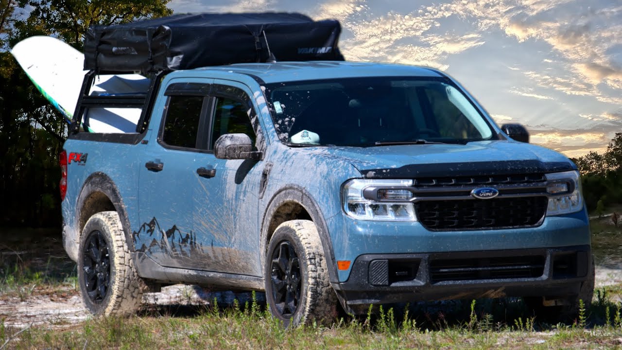 Ford Maverick Overland Camping & Offroading | Национальный лес Апалачикола