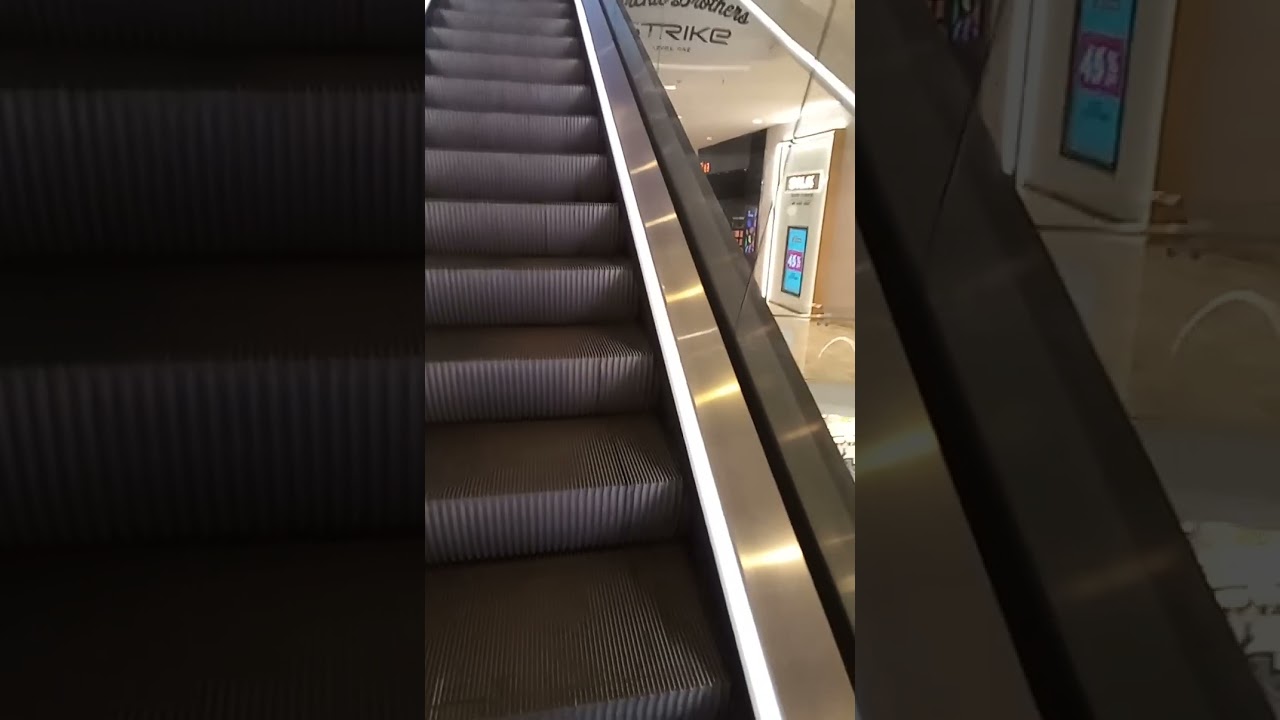 Nice View On Kone Escalators at Rundle Place